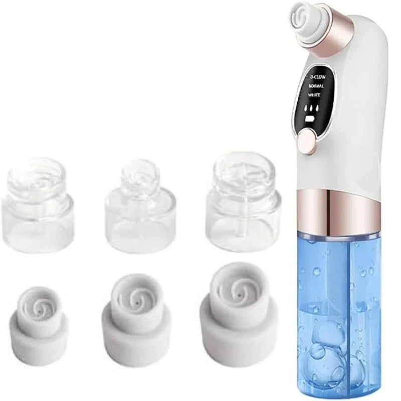 Electric Super Micro Bubble Beauty Blackhead Remover | Pore Vacuum Cleaner & Facial Deep Cleansing Device | USB Rechargeable Skin Care Tool