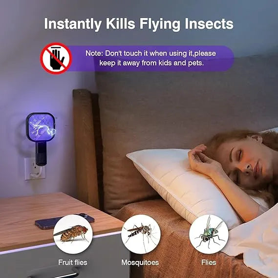 Mini Mosquito Killer Racquet Lamp (Size 6 Inch)