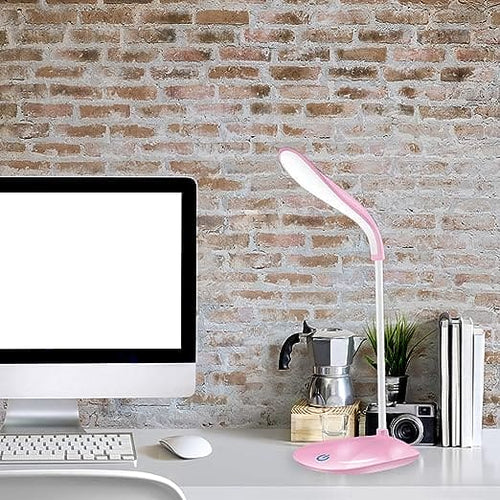 Flexible LED Desk Study Lamp – Touch Control & Rechargeable Study Light