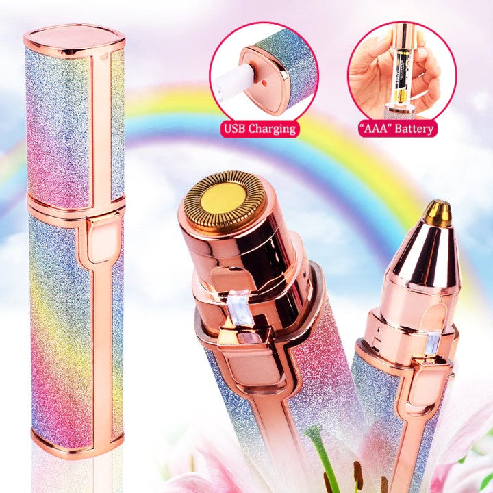2 IN 1 Blawless Battery Operated Eyebrow Trimmer