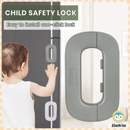 (BUY 1 GET 1 FREE) Fridge Door Locks Latch ABS Plastic Safety Lock