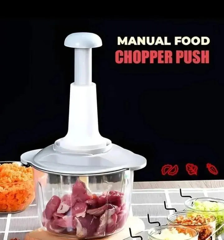 Multifunction Hand Push Chopper 2L