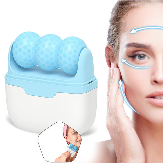 2 in 1 Ice Roller Facial Massager