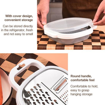 4-IN-1 MULTI GRATER | WITH CASE & PLASTIC COVER