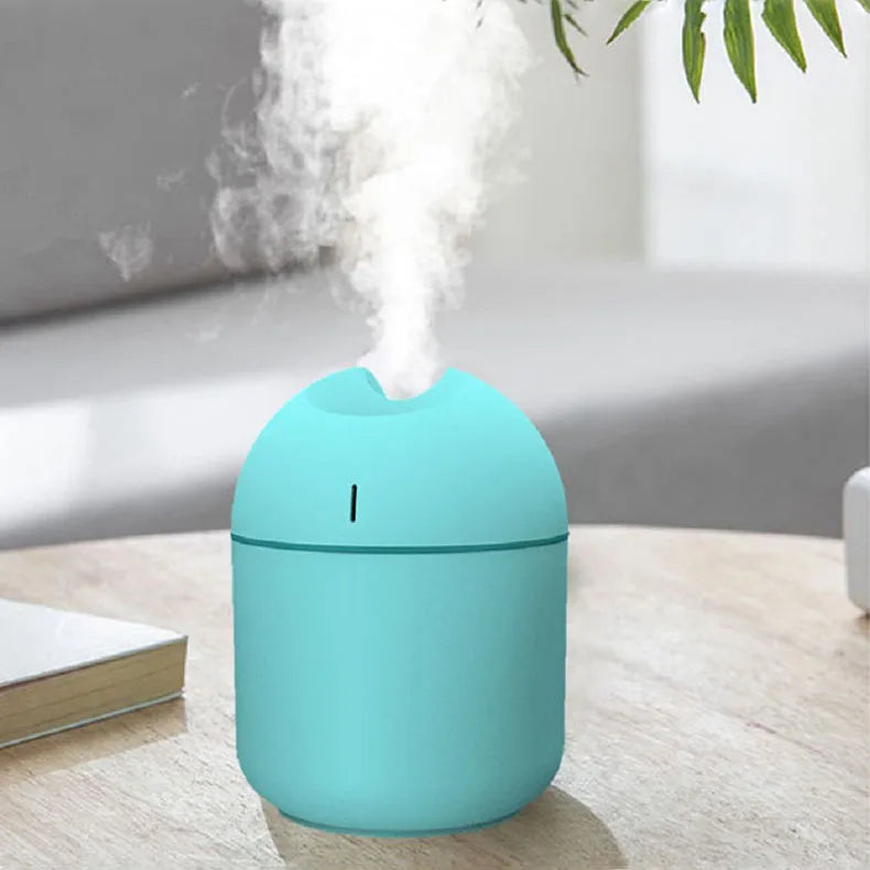 Mini USB Air Humidifier | Portable Cool Mist Aroma Diffuser for Home, Office & Car | Silent Air Purifier & Travel Atomizer