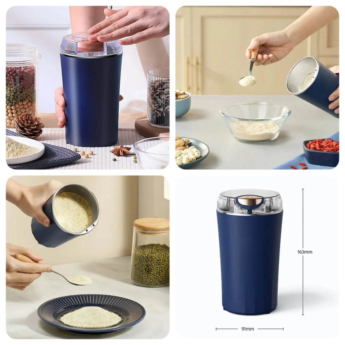 Portable Electric Spice Multifunctional Grinder