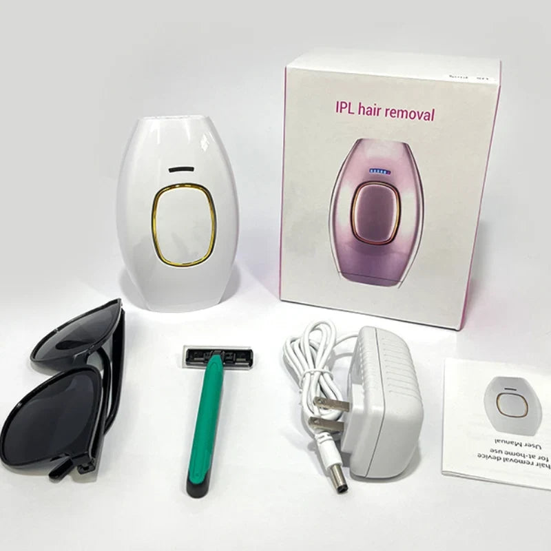 IPL Hair Removal Device for Home Use – Painless Full Body Hair Removal Machine