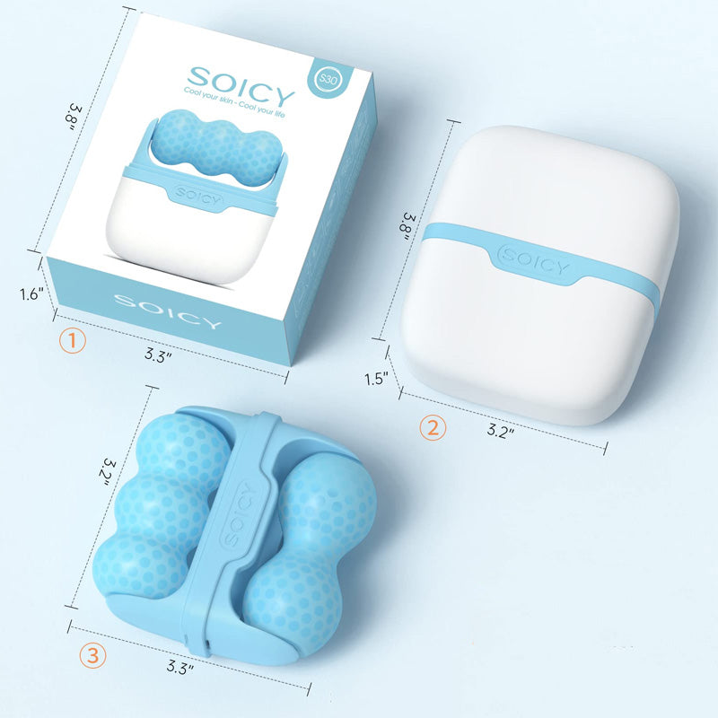2 in 1 Ice Roller Facial Massager
