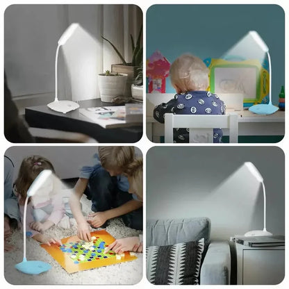 Flexible LED Desk Study Lamp – Touch Control & Rechargeable Study Light
