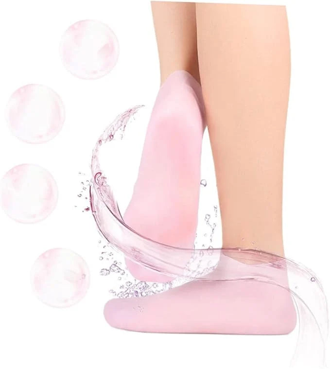 Silicone Gel Moisturising Socks