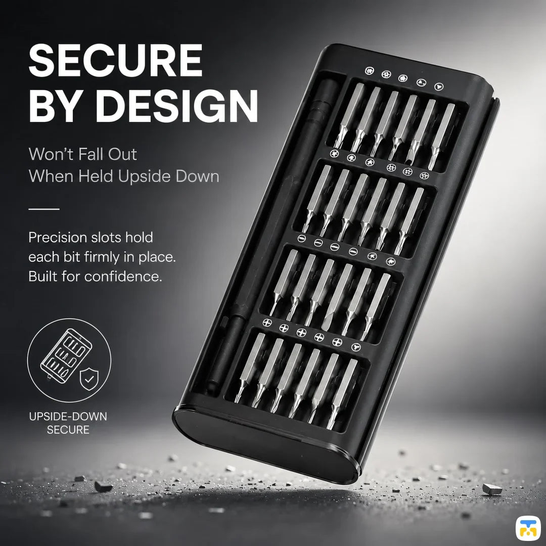 24-in-1 Precision Screwdriver Set – Portable Magnetic Repair Tool Kit for Mobile, Laptop & Electronics