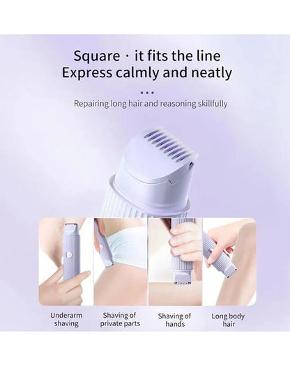 BLAWLESS 2-in-1 Electric Shaver & Trimmer – USB Rechargeable Double Head Hair Remover for Men & Women
