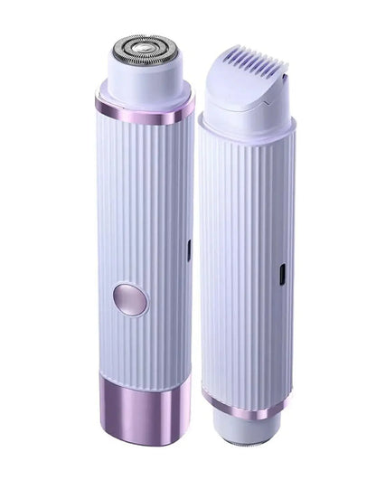 BLAWLESS 2-in-1 Electric Shaver & Trimmer – USB Rechargeable Double Head Hair Remover for Men & Women