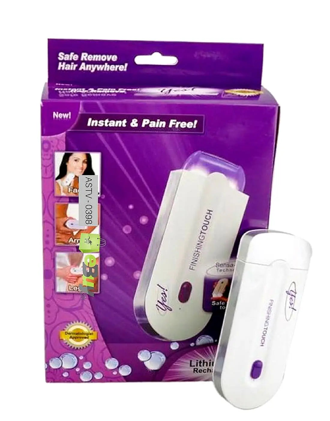 Rechargeable Yes! Finishing Touch Hair Removal Machine