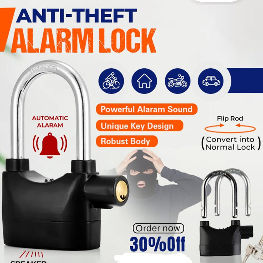 Anti Theft Alarm Lock