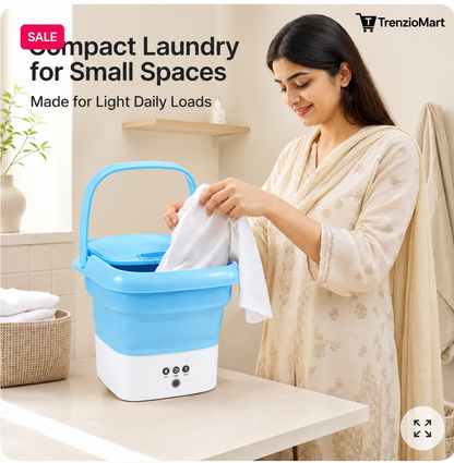 Imported 12L Foldable Portable Washing Machine