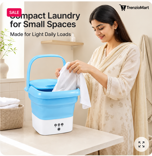 Imported 12L Foldable Portable Washing Machine