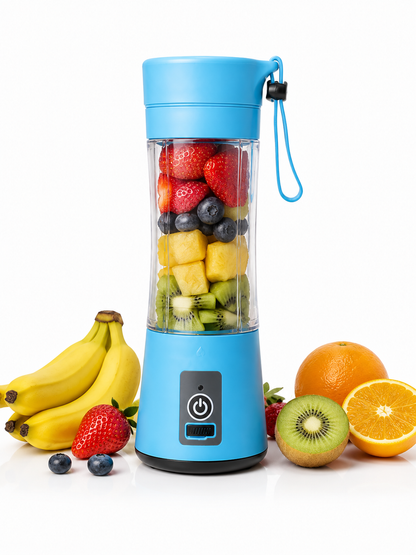 Portable 6-Blade USB Rechargeable Juice Blender