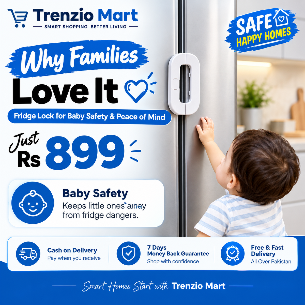 New Style Fridge Lock