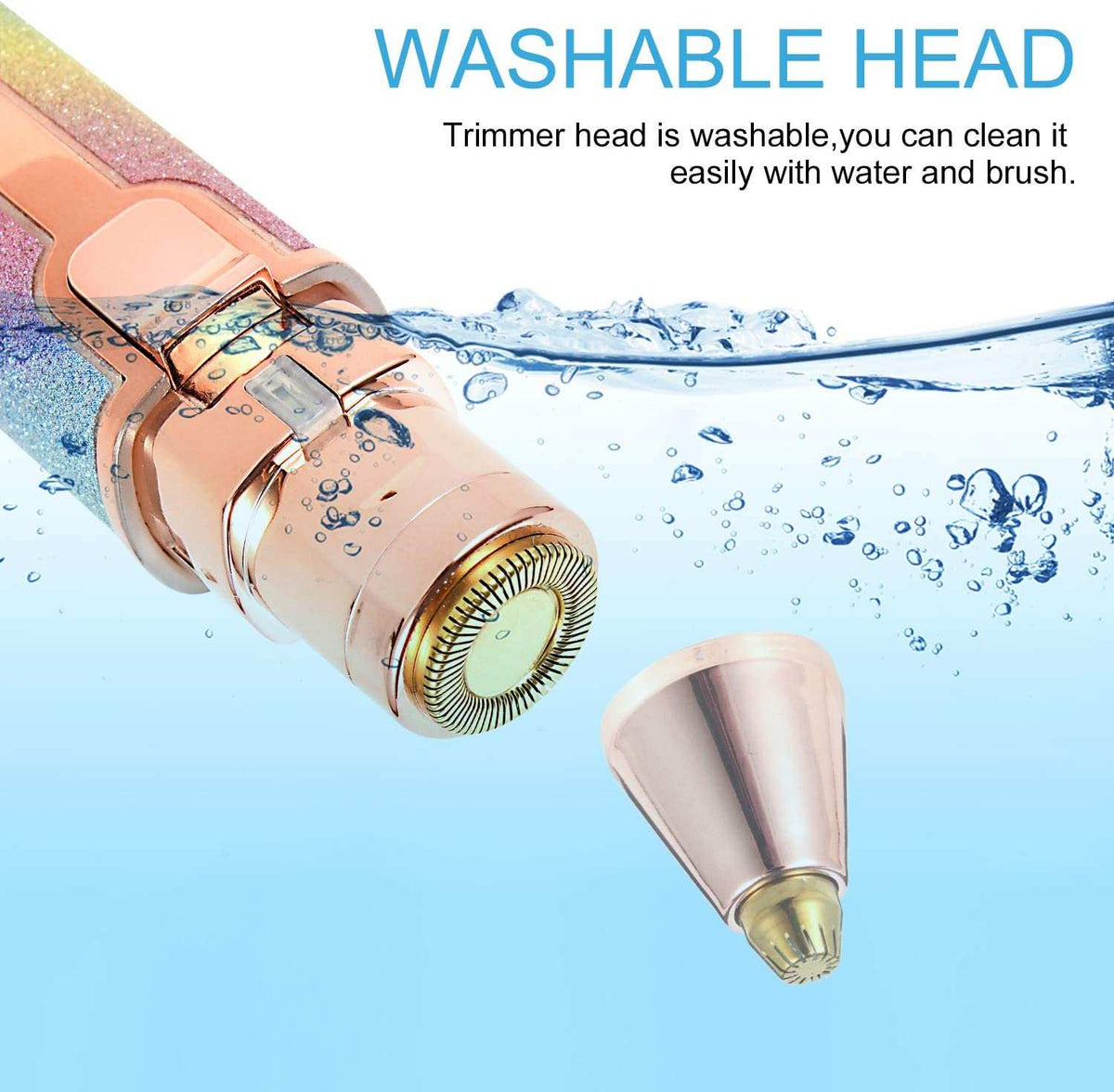 2 IN 1 Blawless Battery Operated Eyebrow Trimmer