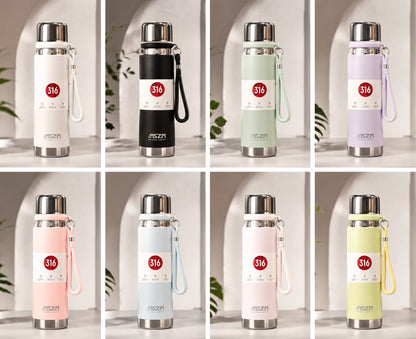 Premium SZM 750ml Stainless Steel Water Bottle Leakproof