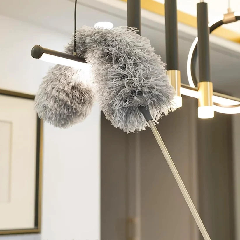 Adjustable Microfiber Dusting Brush