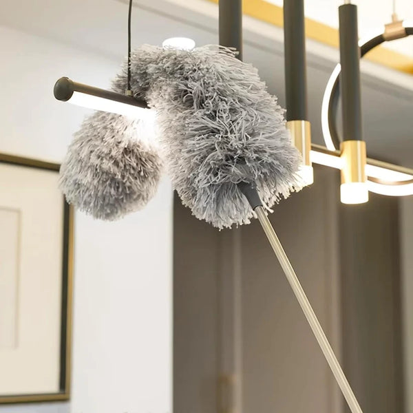 Adjustable Microfiber Dusting Brush