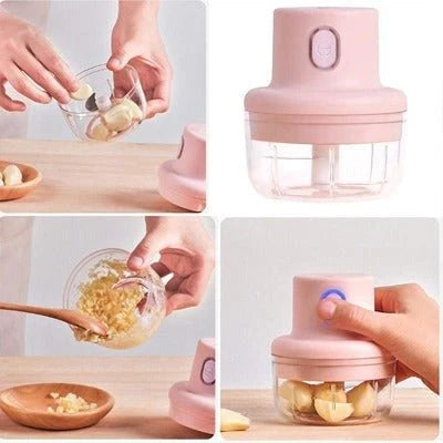 Re-chargeable Wireless Electric Garlic Machine | 250 ML